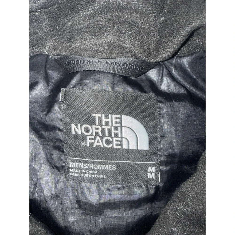 The North Face‎ Mens Patricks Point Puffer Vest Black Medium Button Zip Pocket